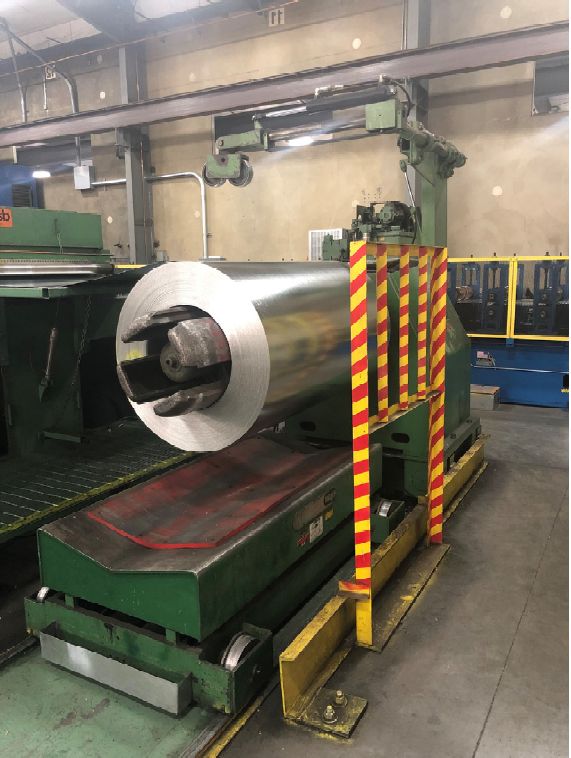 Littell-Egan-Dallas 20,000 lb x 72" x 0.075" Coil Feed Line, Machine ID: 7660